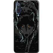 Черный чехол Uprint Xiaomi Mi 9 SE Wolf