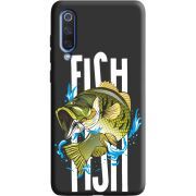 Черный чехол Uprint Xiaomi Mi 9 SE Fish