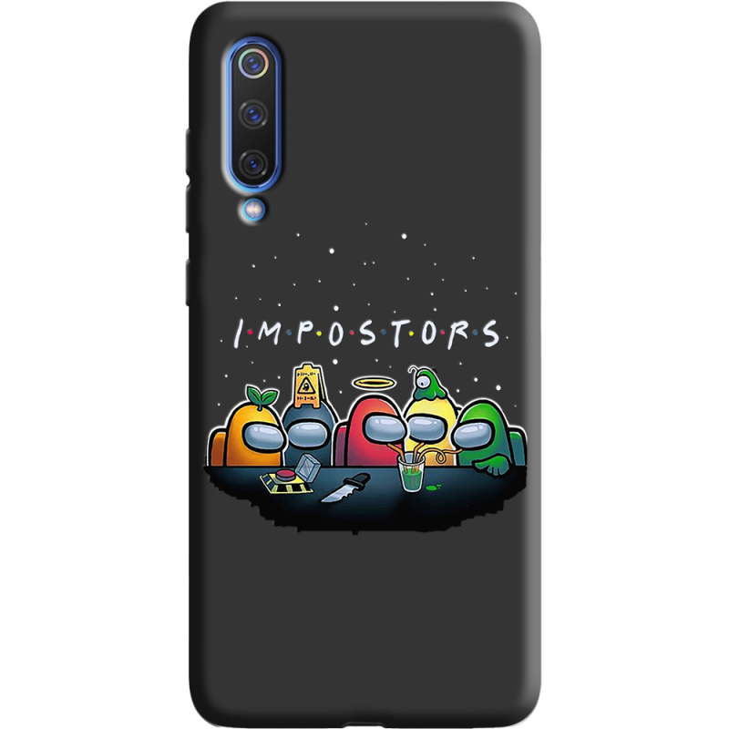Черный чехол Uprint Xiaomi Mi 9 SE Among Us Impostors