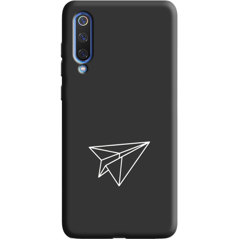 Черный чехол Uprint Xiaomi Mi 9 SE Paper Plane