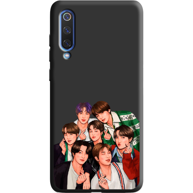 Черный чехол Uprint Xiaomi Mi 9 SE BTS