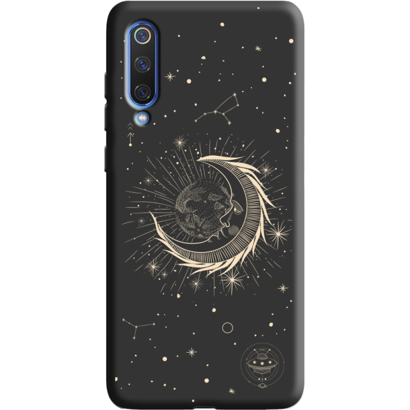 Черный чехол Uprint Xiaomi Mi 9 SE Moon