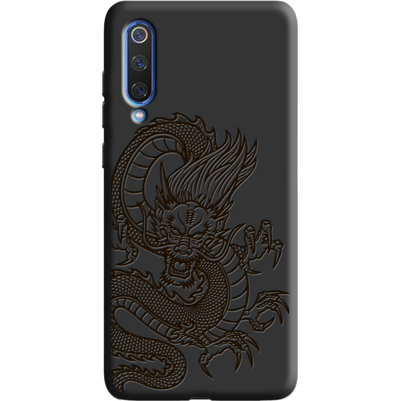 Черный чехол Uprint Xiaomi Mi 9 SE Chinese Dragon