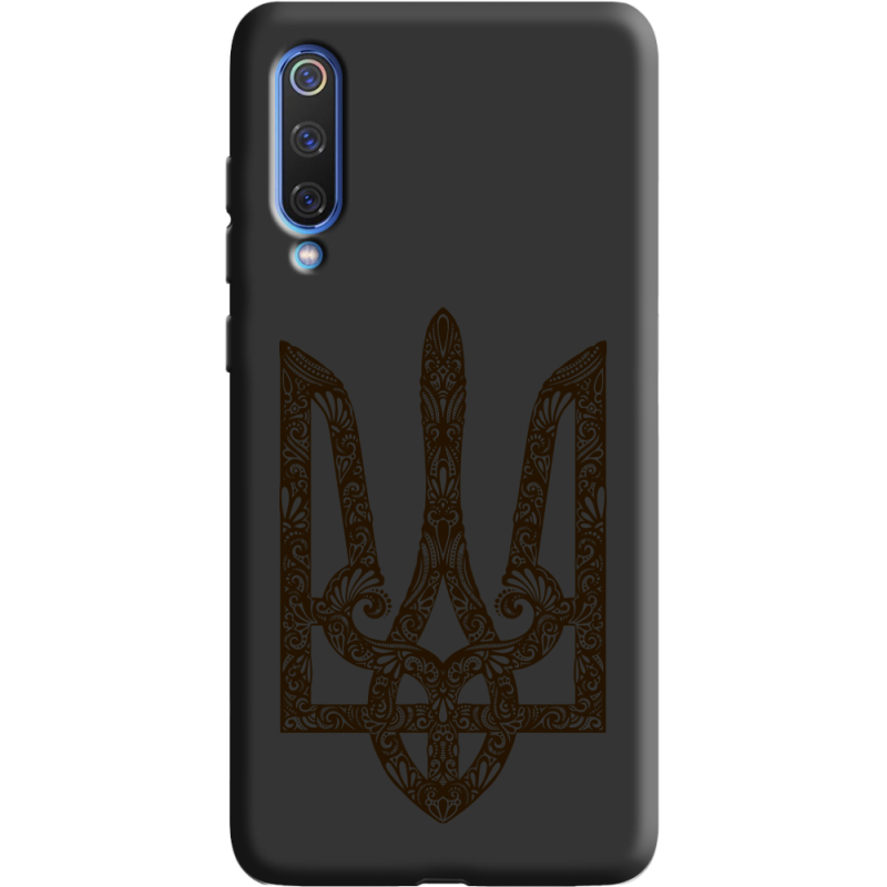 Черный чехол Uprint Xiaomi Mi 9 SE Ukrainian Trident