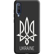 Черный чехол Uprint Xiaomi Mi 9 SE Тризуб монограмма ukraine