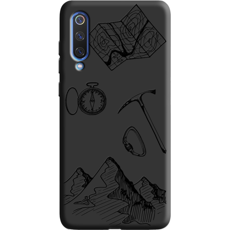 Черный чехол Uprint Xiaomi Mi 9 SE Mountains