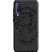 Черный чехол Uprint Xiaomi Mi 9 SE Lion