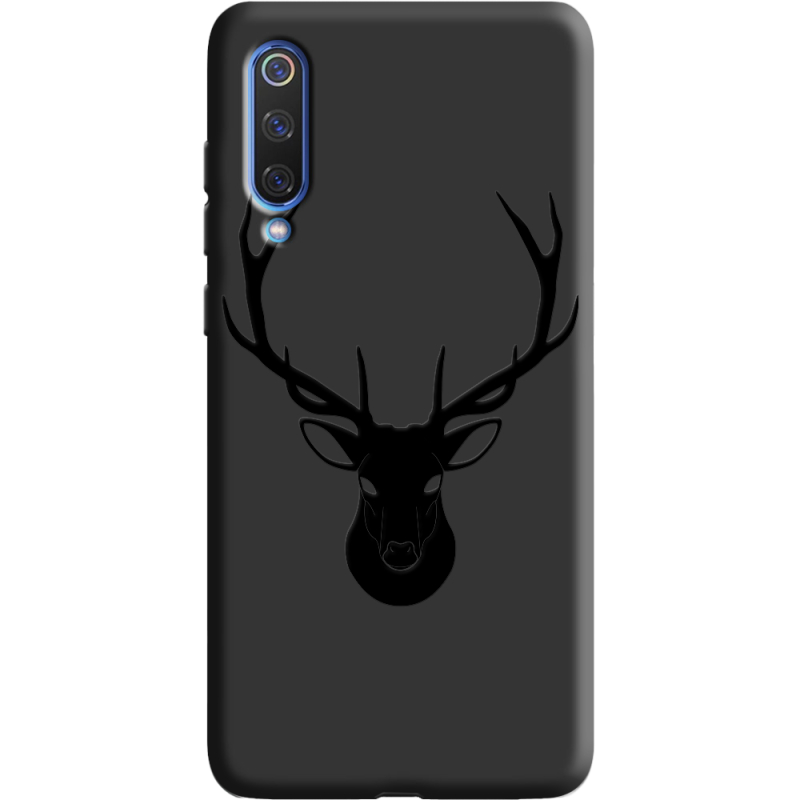 Черный чехол Uprint Xiaomi Mi 9 SE Deer