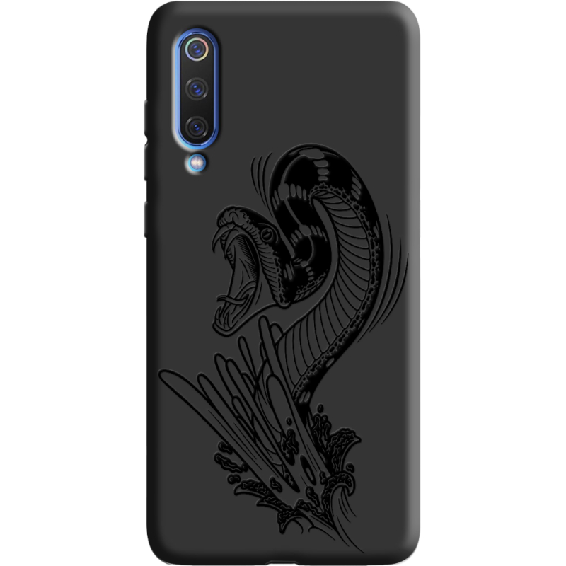 Черный чехол Uprint Xiaomi Mi 9 SE Snake