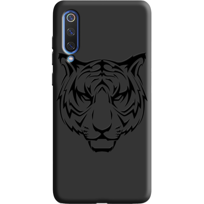 Черный чехол Uprint Xiaomi Mi 9 SE Tiger