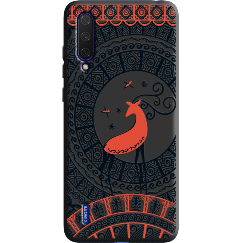 Черный чехол Uprint Xiaomi Mi 9 Lite Ornament