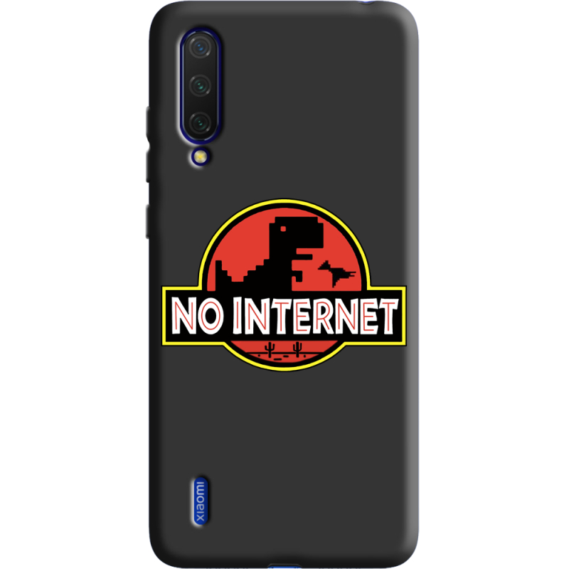 Черный чехол Uprint Xiaomi Mi 9 Lite No Internet