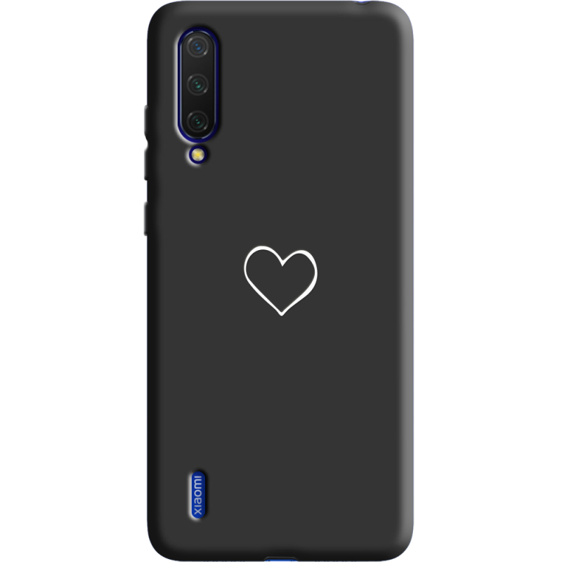 Черный чехол Uprint Xiaomi Mi 9 Lite My Heart