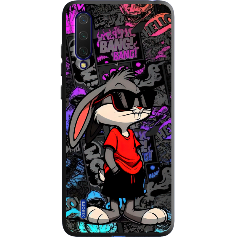 Черный чехол Uprint Xiaomi Mi 9 Lite Малий вухань