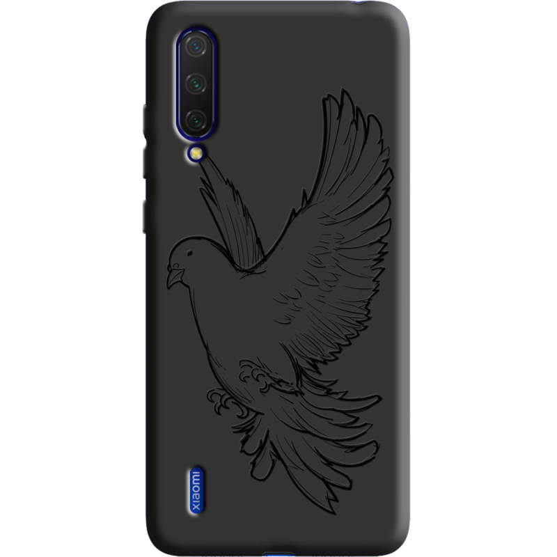 Черный чехол Uprint Xiaomi Mi 9 Lite Dove