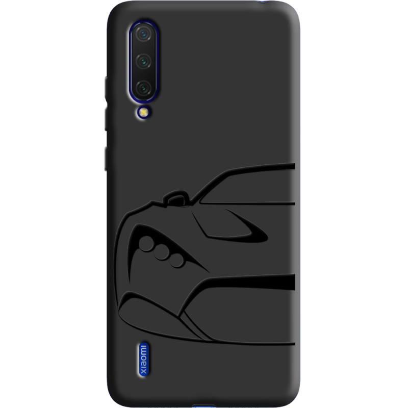 Черный чехол Uprint Xiaomi Mi 9 Lite Sportcar