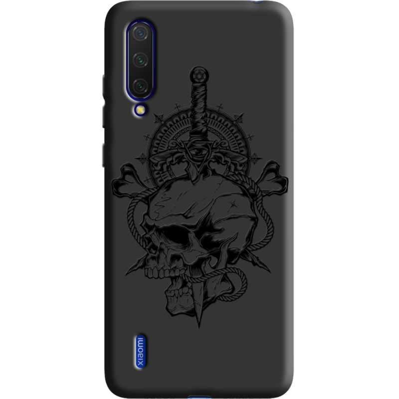 Черный чехол Uprint Xiaomi Mi 9 Lite 