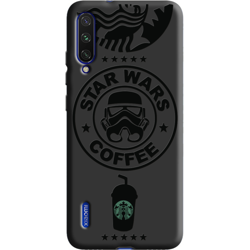 Черный чехол Uprint Xiaomi Mi A3 Dark Coffee