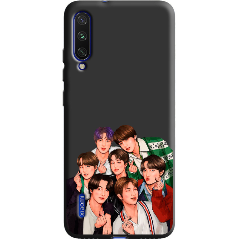 Черный чехол Uprint Xiaomi Mi A3 BTS