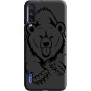 Черный чехол Uprint Xiaomi Mi A3 Grizzly Bear