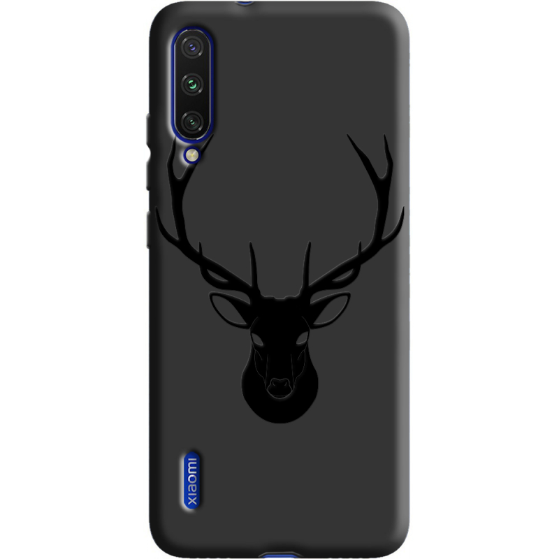 Черный чехол Uprint Xiaomi Mi A3 Deer