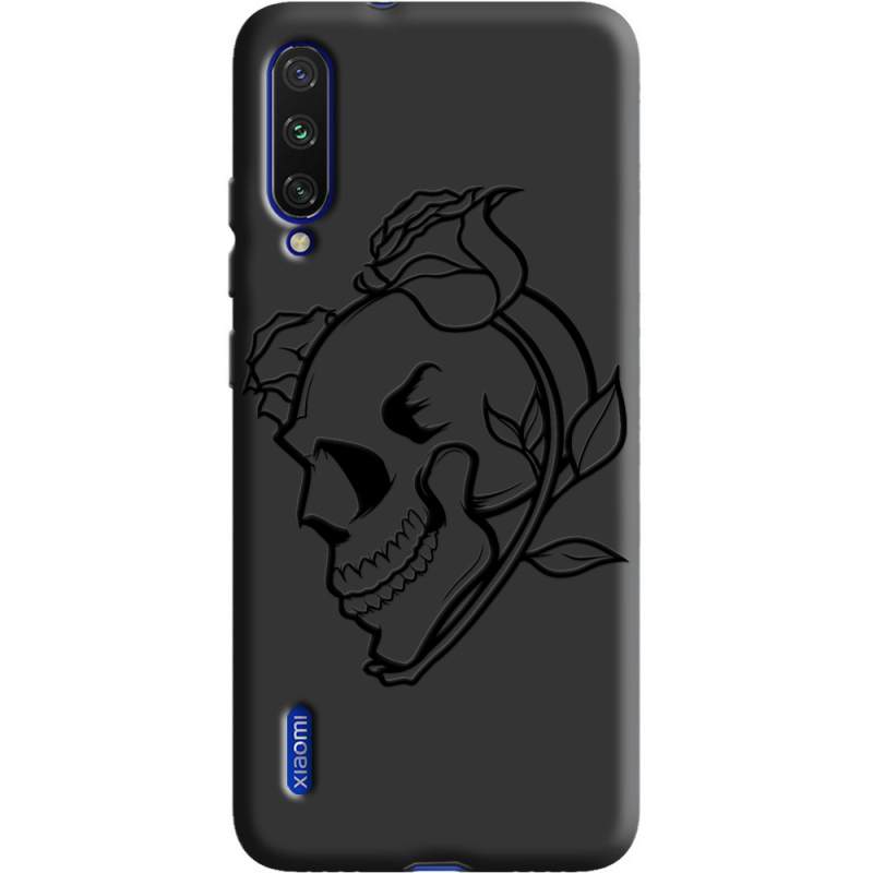 Черный чехол Uprint Xiaomi Mi A3 Skull and Roses