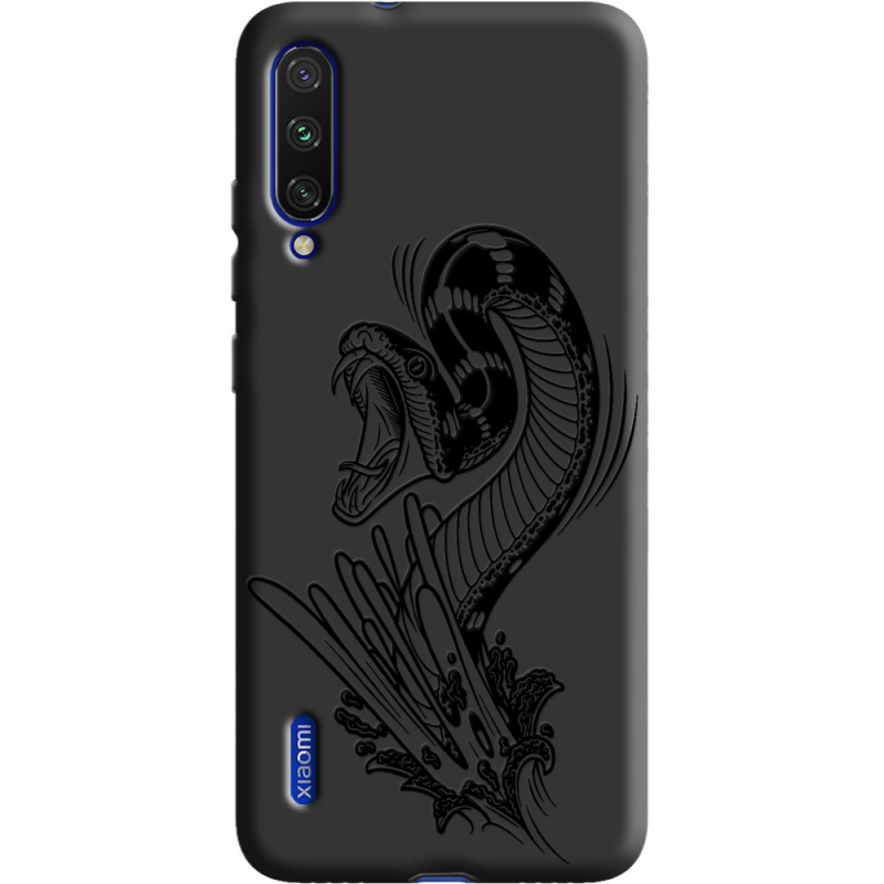 Черный чехол Uprint Xiaomi Mi A3 Snake