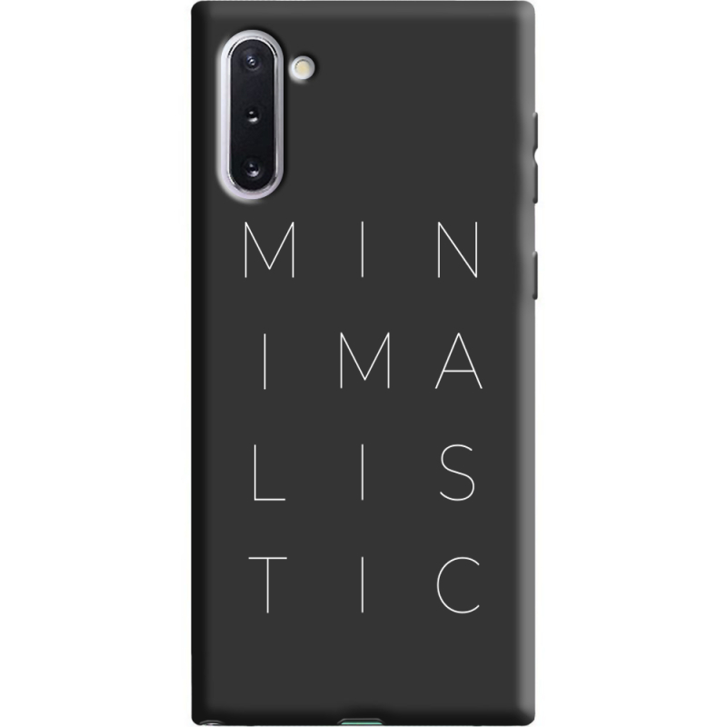 Черный чехол Uprint Samsung N970 Galaxy Note 10 Minimalistic