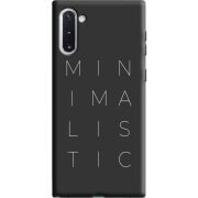 Черный чехол Uprint Samsung N970 Galaxy Note 10 Minimalistic