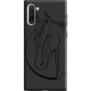Черный чехол Uprint Samsung N970 Galaxy Note 10 Horse