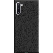 Черный чехол Uprint Samsung N970 Galaxy Note 10 Leaves