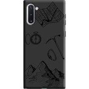 Черный чехол Uprint Samsung N970 Galaxy Note 10 Mountains