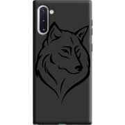 Черный чехол Uprint Samsung N970 Galaxy Note 10 Wolf