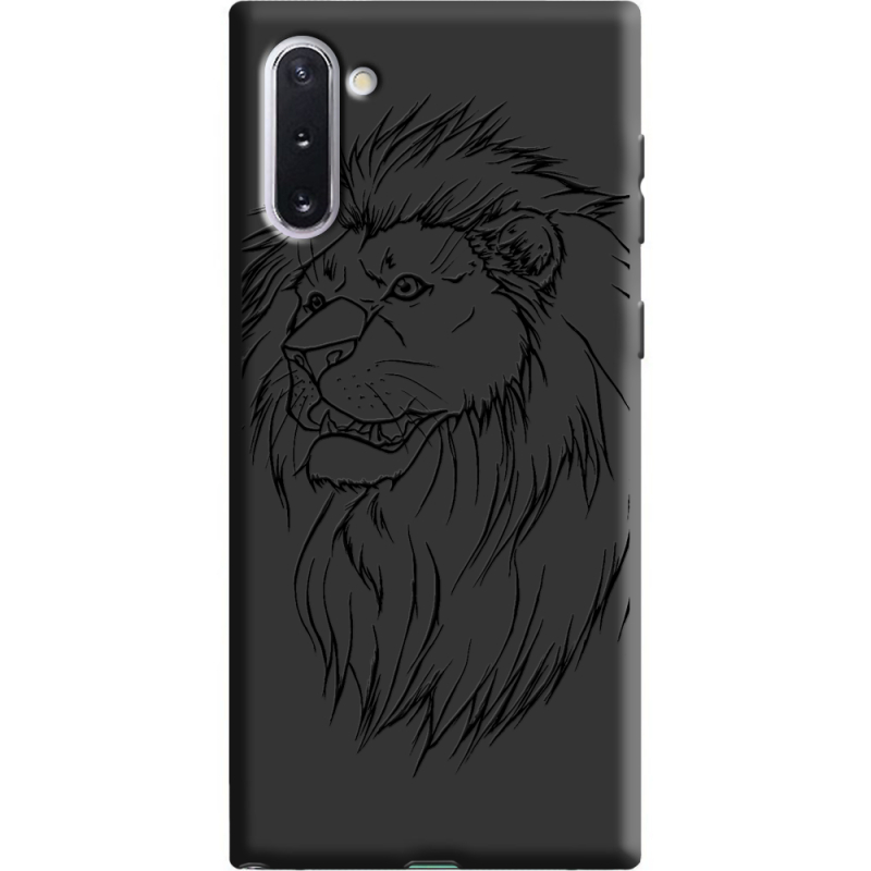 Черный чехол Uprint Samsung N970 Galaxy Note 10 Lion