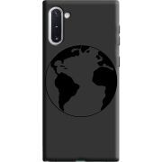 Черный чехол Uprint Samsung N970 Galaxy Note 10 Earth