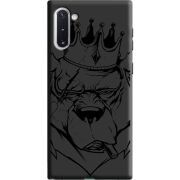 Черный чехол Uprint Samsung N970 Galaxy Note 10 Bear King