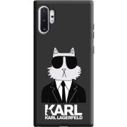 Черный чехол Uprint Samsung N975 Galaxy Note 10 Plus Cat in Black