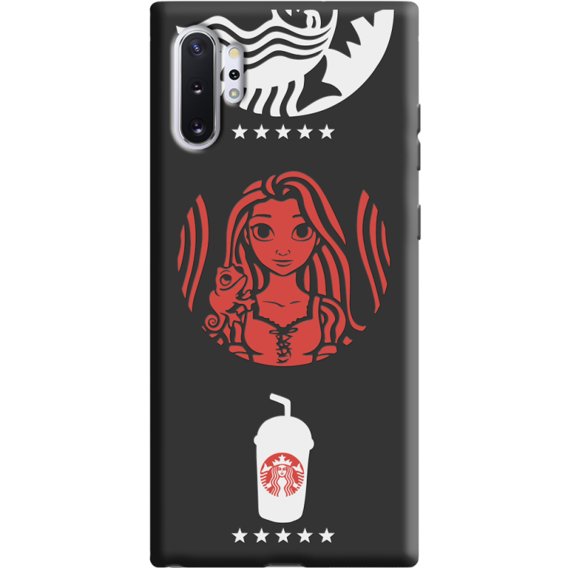 Черный чехол Uprint Samsung N975 Galaxy Note 10 Plus RedWhite Coffee