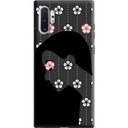 Черный чехол Uprint Samsung N975 Galaxy Note 10 Plus Flower Hair