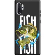 Черный чехол Uprint Samsung N975 Galaxy Note 10 Plus Fish