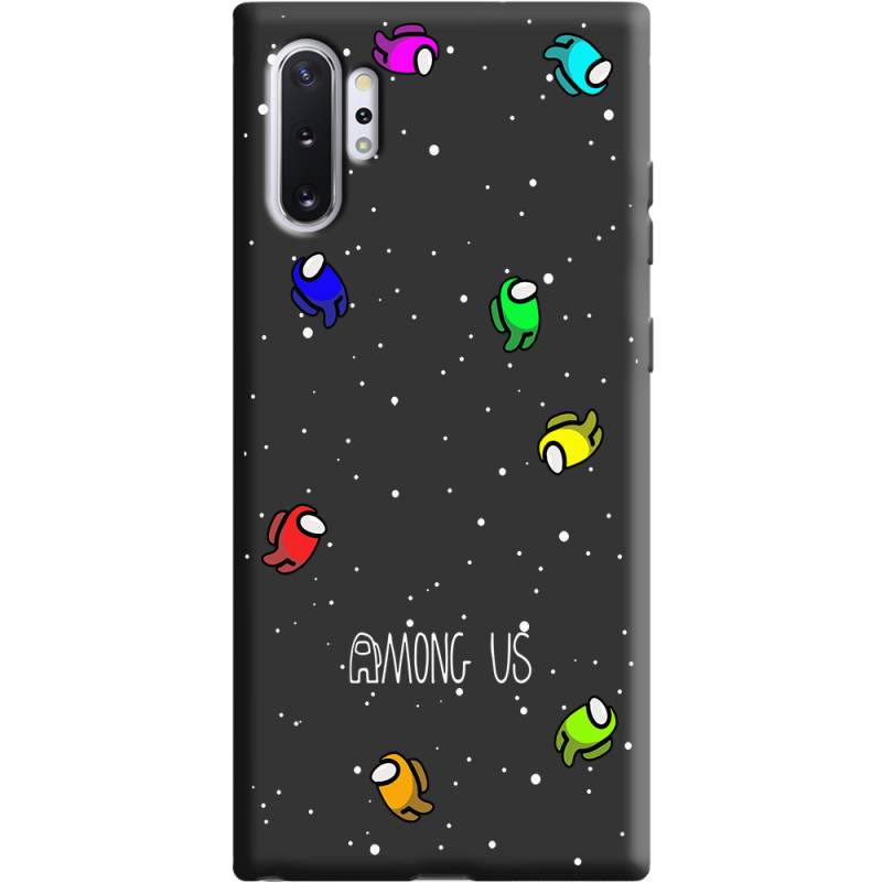 Черный чехол Uprint Samsung N975 Galaxy Note 10 Plus Among Us Invisible