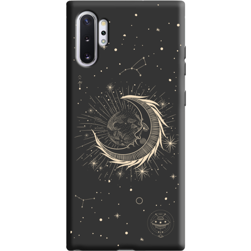 Черный чехол Uprint Samsung N975 Galaxy Note 10 Plus Moon