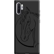 Черный чехол Uprint Samsung N975 Galaxy Note 10 Plus Horse