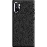 Черный чехол Uprint Samsung N975 Galaxy Note 10 Plus Leaves
