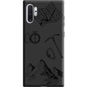 Черный чехол Uprint Samsung N975 Galaxy Note 10 Plus Mountains