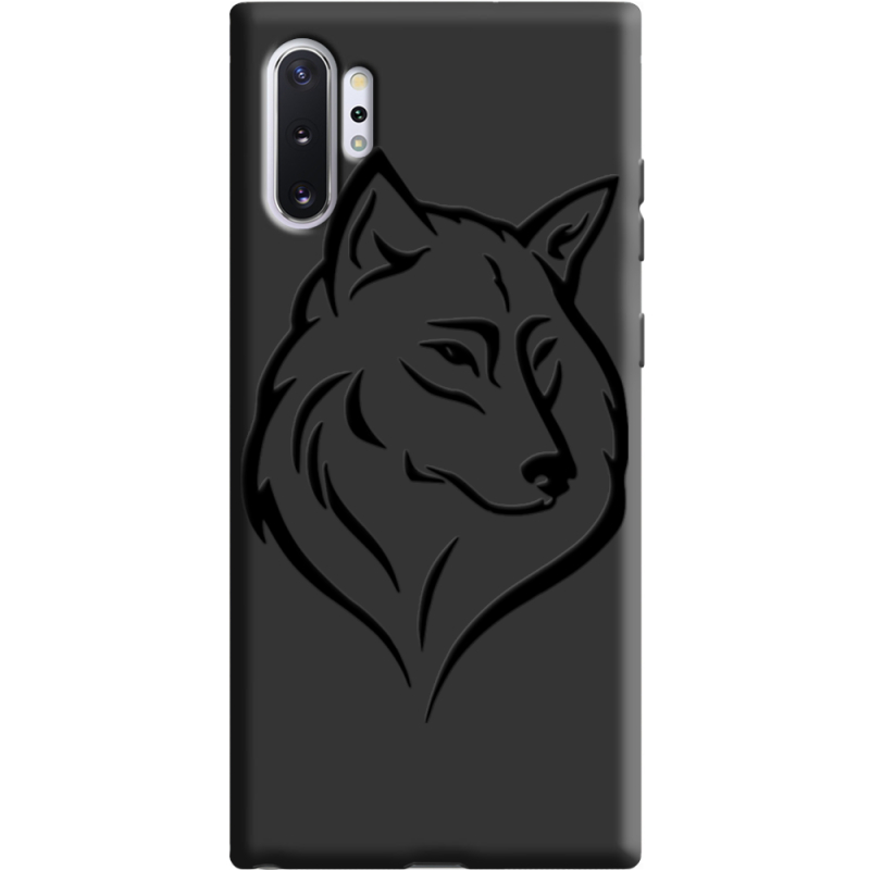 Черный чехол Uprint Samsung N975 Galaxy Note 10 Plus Wolf