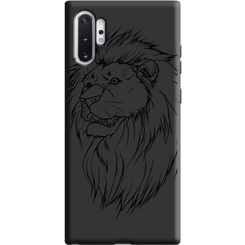 Черный чехол Uprint Samsung N975 Galaxy Note 10 Plus Lion