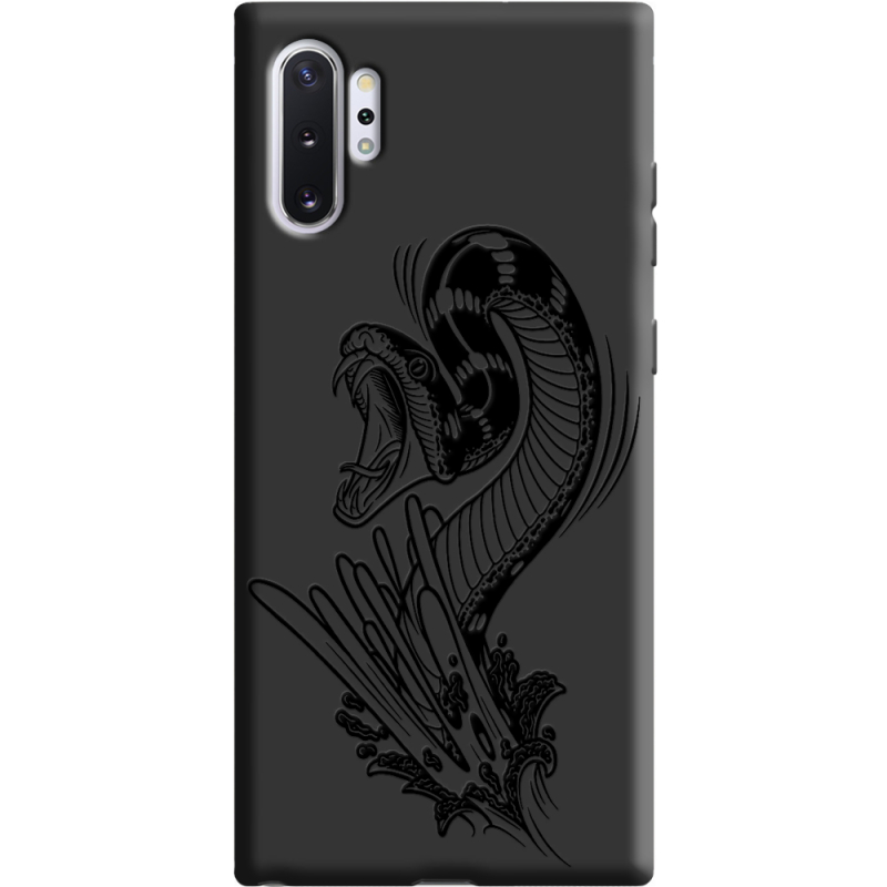 Черный чехол Uprint Samsung N975 Galaxy Note 10 Plus Snake
