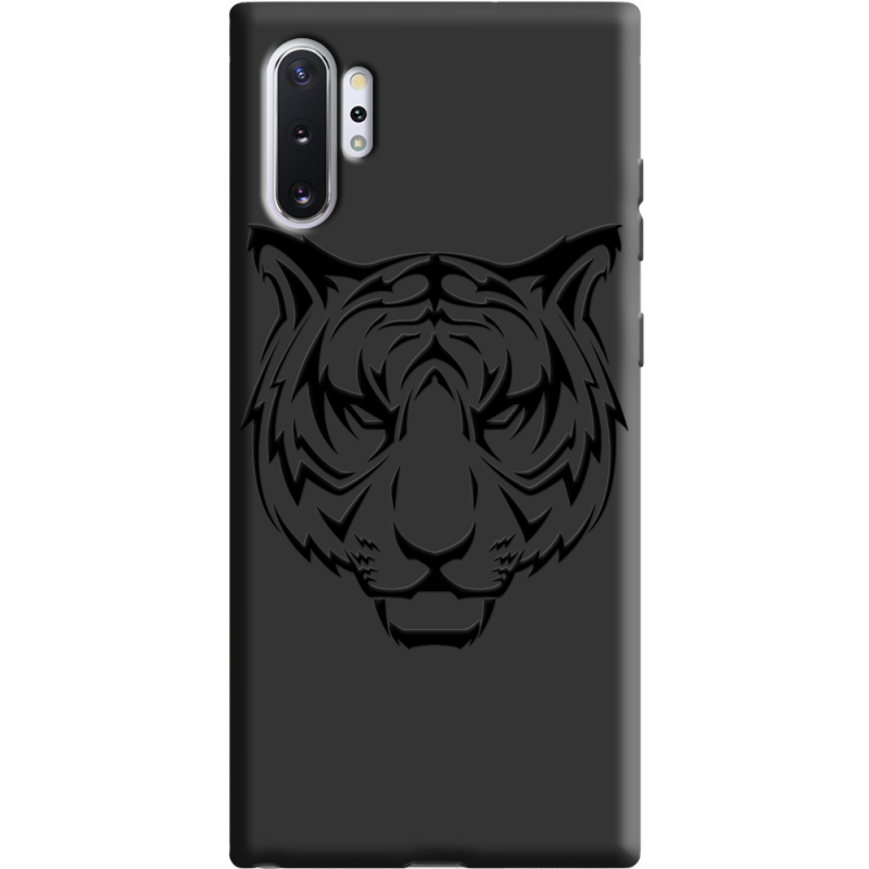Черный чехол Uprint Samsung N975 Galaxy Note 10 Plus Tiger