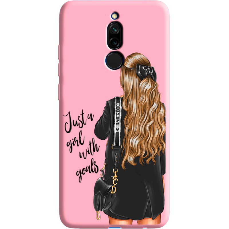 Розовый чехол Uprint Xiaomi Redmi 8 Just Girl